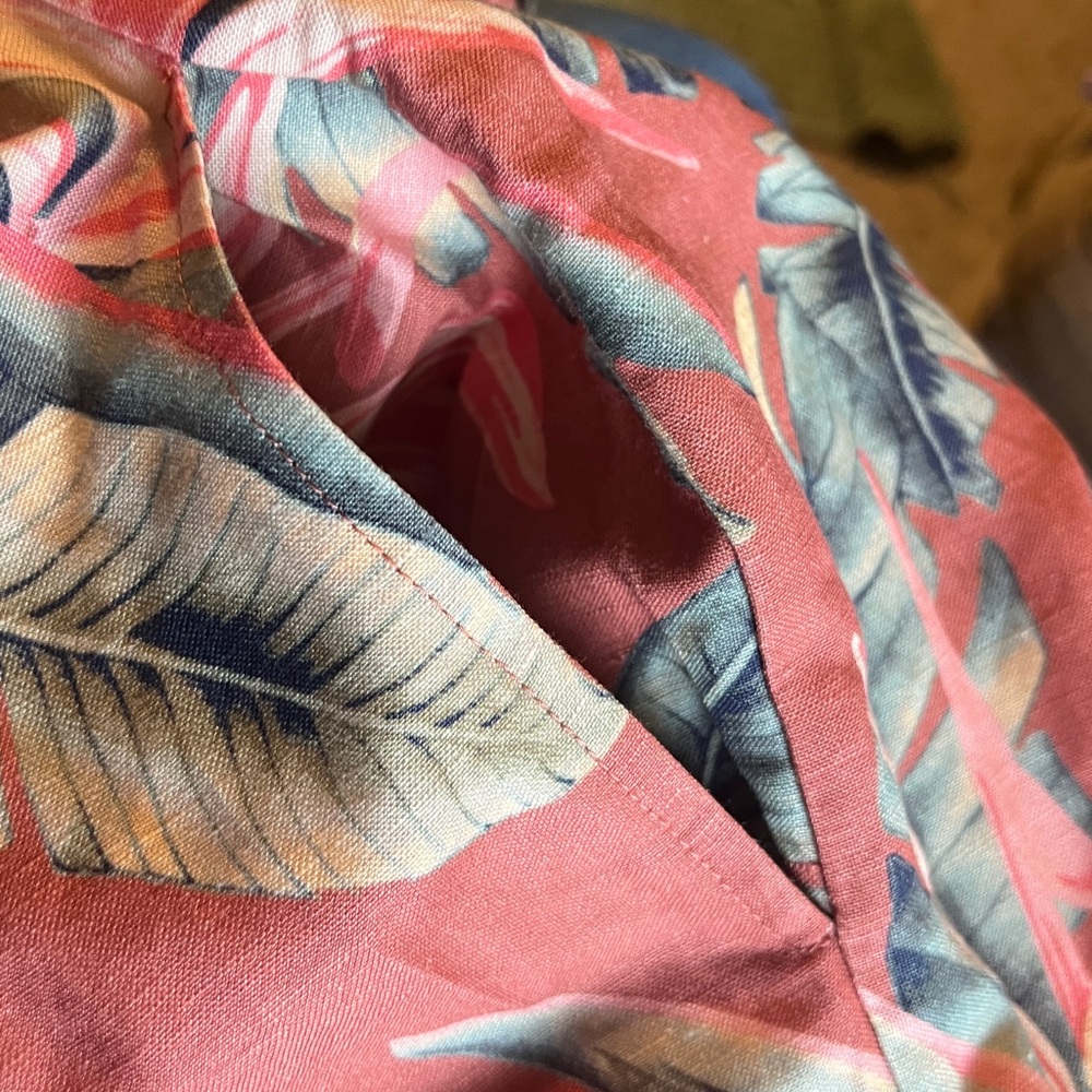 Tropical Print Jumpsuit  by LOFT - Picture 7 of 8